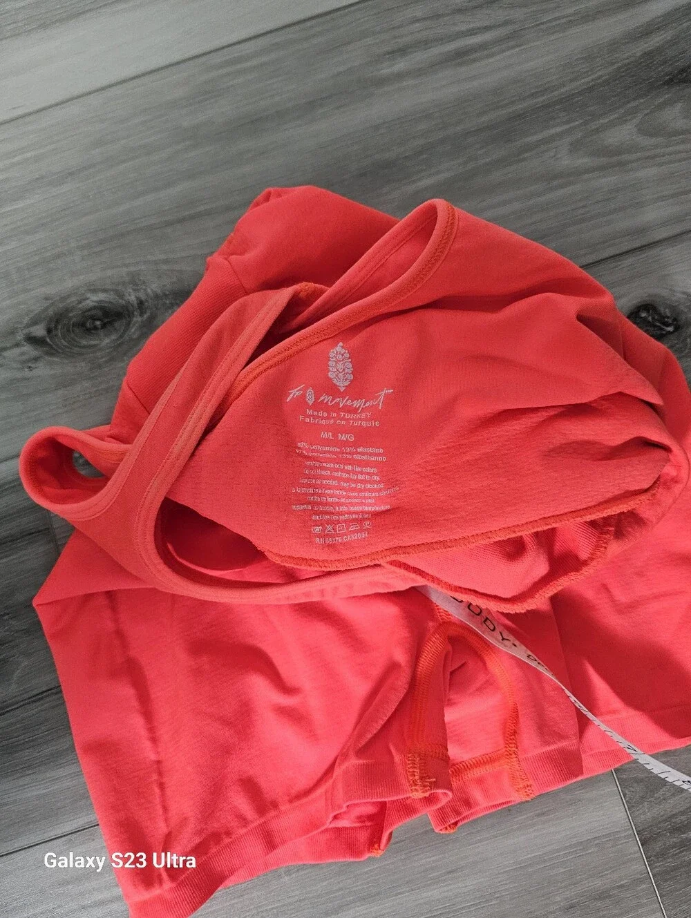 Free People Neon Coral Sleeveless Romper Sz M